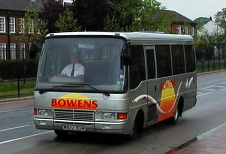 Bowens Toyota Coaster Caetano Optimo W822BOW